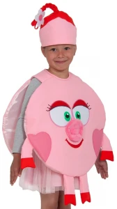 Детский карнавальный костюм Смешарик «Нюша»