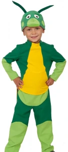 Детский карнавальный костюм «Кузнечик Кузя»