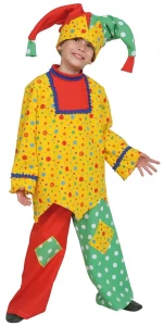 Карнавальный костюм «Скоморох» детский