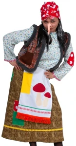 Карнавальный костюм Баба Яга «Дремучая» для взрослых