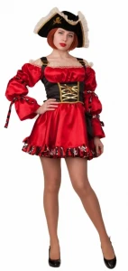 Маскарадный костюм «Пиратка» для взрослых
