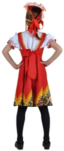 Карнавальный костюм «Хохлома» для девочек