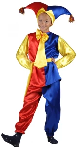 Маскарадный костюм «Скоморох» детский