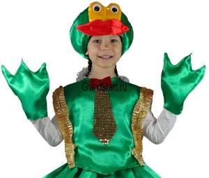 Карнавальный костюм «Лягушка-Квакушка» детский