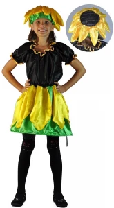 Карнавальный костюм «Подсолнух» для девочек