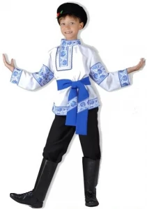 Карнавальный костюм «Гжель» для мальчиков