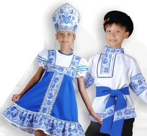 Карнавальный костюм «Гжель» для мальчиков