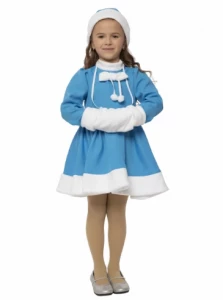 Новогодний костюм «Снегурочка» для девочки