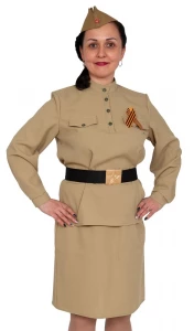 Военный костюм «Солдаточка» женский