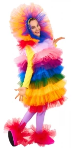 Аниматорский костюм Фьёк «Радуга» (разноцветный)