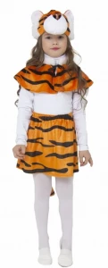 Карнавальный костюм «Тигрица» для девочек