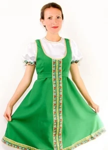 Русский Народный Фольклорный костюм «Елена» для взрослых