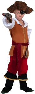Карнавальный костюм Капитан Пиратов «Флинт» для мальчиков