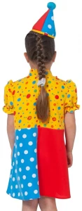 Карнавальный костюм Клоунесса «Чика» для девочек