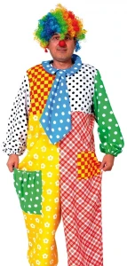 Карнавальный костюм Клоун «Клёпа» для взрослых