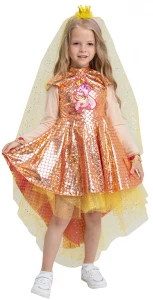 Карнавальный костюм «Золотая Рыбка» для девочек