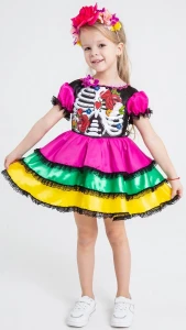 Карнавальный костюм Сеньорита «Катрина» для девочек