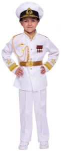 Карнавальный костюм «Адмирал» для мальчиков