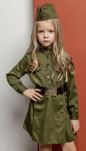 Военный костюм «Солдатка» для девочек