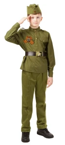 Военный костюм «Солдат» (хлопок) для мальчиков