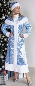 Карнавальный костюм Снегурочка «Арина» для взрослых