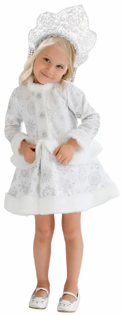 Карнавальный костюм Снегурочка «Малышка» для девочек