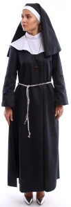Карнавальный костюм «Монашка» женский