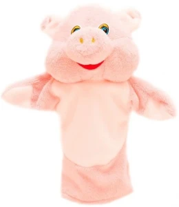 Кукла игрушка Би-Ба-Бо «Поросёнок» розовый (кукла-перчатка)