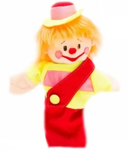 Кукла игрушка Би-Ба-Бо «Клоун» (кукла-перчатка)