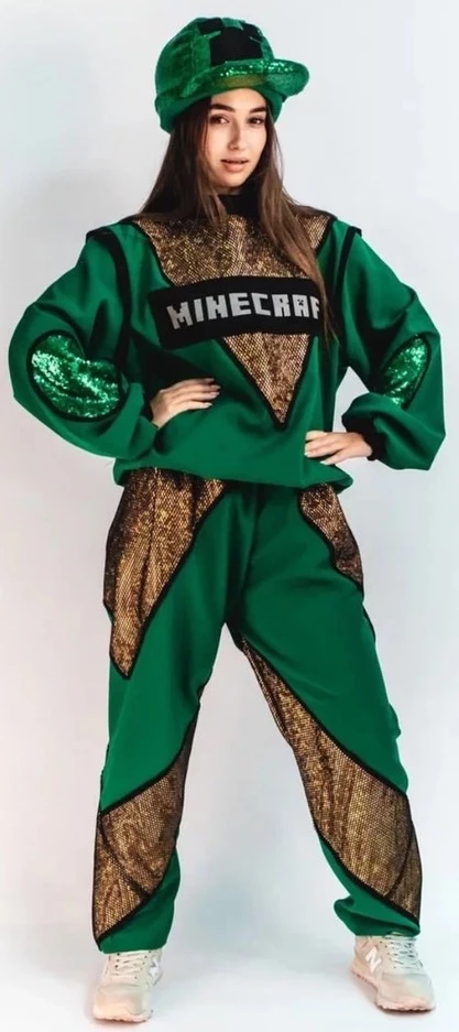 Аниматорский костюм Minecraft «Creeper» Майнкрафт Крипер