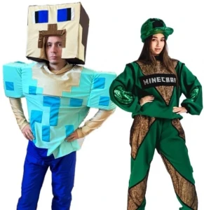 Аниматорский костюм Minecraft «Creeper» Майнкрафт Крипер