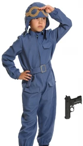 Карнавальный костюм «Летчик» с пистолетом детский