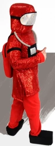 Аниматорский костюм «Амонг Ас» красный