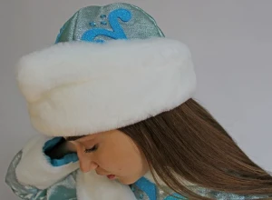 Новогодний костюм «Снегурочка» для аниматоров
