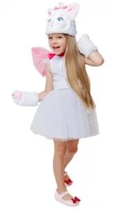 Карнавальный костюм Кошка «Мари» для девочек