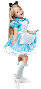Карнавальный костюм «Алиса» (В Стране Чудес) для девочек