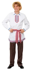 Карнавальный костюм «Белорусский» мужской