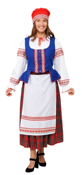 Карнавальный костюм Национальный «Белорусский» женский