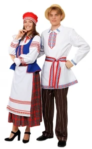 Карнавальный костюм Национальный «Белорусский» женский