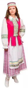 Карнавальный костюм Национальный «Белорусский» женский