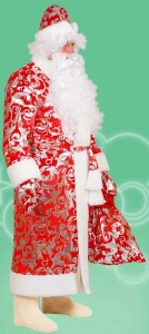 Карнавальный костюм Дед Мороз «Студенец» для взрослых
