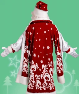 Новогодний костюм Дед Мороз «Царский» для взрослых
