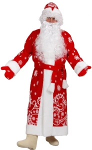 Карнавальный костюм «Дед Мороз» 2 для взрослых