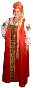 Карнавальный Русский Народный костюм «Марфа» женский