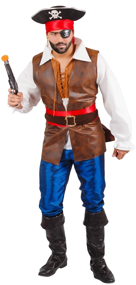 Карнавальный костюм пирата взрослый мужской