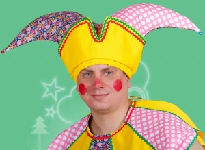 Карнавальный костюм Скоморох «Гришка» для взрослых