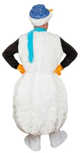Карнавальный новогодний костюм «Снеговик» для взрослых