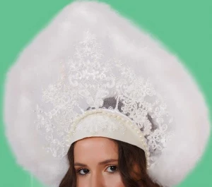 Карнавальный костюм Снегурочка «Жемчужная» женский