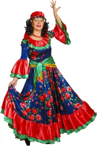 Карнавальный костюм Цыганка «Сэра» женский