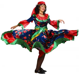 Карнавальный костюм Цыганка «Сэра» женский